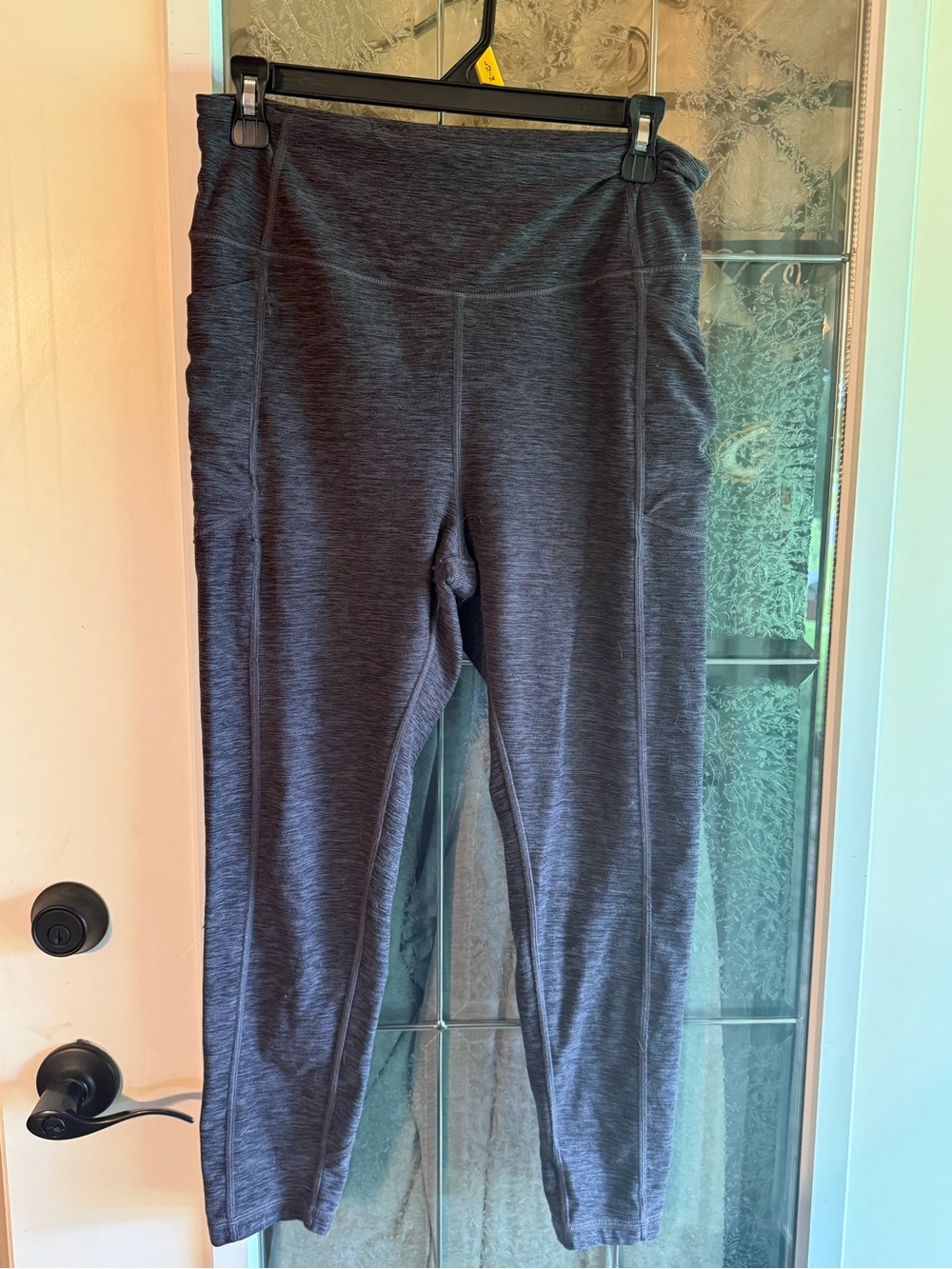Victoria's Secret Heathered Dark Gray Leggings